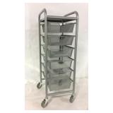 6 drawer rolling organizer