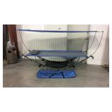 Folding hammock with canopy