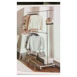 Stainless steel garment rack