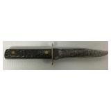 Vintage Imperial  Bowie knife with stag handle