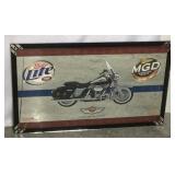2 Harley Davidson/MGD tavern Mirrors
