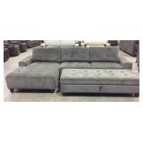3 pc sectional sofa w/Chaise Lounge