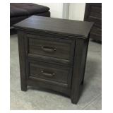 ImagioHome powered 2 drawer nightstand