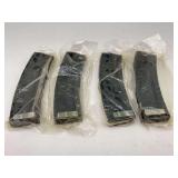 Lot of 4 Ruger Mini-14 .223/5.56 Magazines