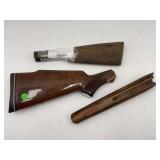 Winchester Model 1890 1906 62 .22 Cal Pump Rifle Stock and other stock and foregrip.
