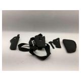 Lot of Black Gun Holsters