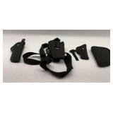 Lot of Black Gun Holsters