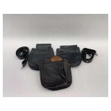 Leather Shell Belt Pouches