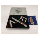 Winchester Knife Set in Commemorative Tin