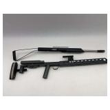 Custom Target Rifle Receiver and Stock Assembly
