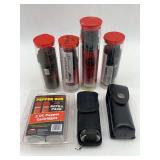 Lot of Pepper Spray Canisters and Pepper Gun Cartridges