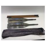 Set of Sevylor Kayak or Boat Paddles with Carry Bag