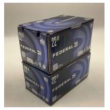 Federal .22 LR Ammunition - 2 boxes