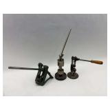 Three Manual Hand Presses: Jordan, Potter, and Unbranded