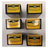 Speer Bullets .457' Lead Ball - Round Ball Ammo - 6 boxes