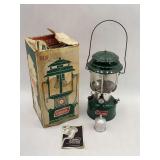 Coleman 220F195 Green Lantern with Original Box & Manual