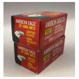 American Eagle .22 Long Rifle Ammunition - 2 boxes