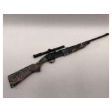 Grizzly Air Rifle with Scope - Camo Stock