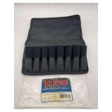 Tuff Products Double Stack Mag Pouch, 9/40/45ACP, Black Nylon