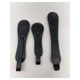 Lot of Three Leather Slappers