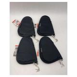 Lot of 4 Allen Locking Handgun Cases