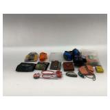 Mixed Lot: Airgun Supplies, Hunting Accessories, and Safety Gear