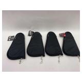 Lot of 4 Allen Locking Handgun Cases - 13 inch