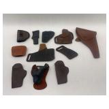 Group of Pistol Holsters - Leather