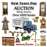 15th Annual New Years Day Auction Billings, MT