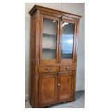 American Oak Kitchen Cabinet ca 1900-1920s