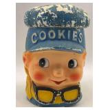Hand Painted Made In Japan Ceramic Cookie Jar
