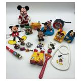 Disney Collectibles Lot - Mickey Mouse, Donald Duck, Pluto, and More