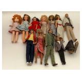 Mixed Lot of Eleven Dolls and Figurines