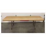 8 ft Folding Table
