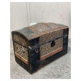 Victorian era Dome-Top Steamer Trunk