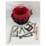 Husky Bucket Tool Organizer with Assorted Tools