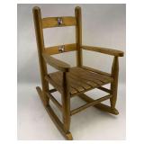 Hand-Painted Raggedy Ann Rocking Chair