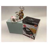 Partylite Candle Holder & Disney Mickey Mouse Waffle Maker