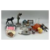 Miniature Collectible Assortment of Decor and Figurines