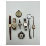 Mixed Lot of Assorted Wristwatches and Pocket Watches, Pulsar, Tissot