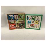 Two Framed Wahoo Board Games