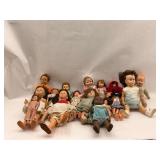 Collection of Vintage Dolls Including Chatty Cathy