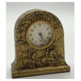 Ansonia Mantle Clock with Cowboy Design