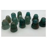 Group of Glass Electrical Insulators