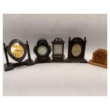 Seth Thomas, Waltham, and Musical Table Clocks - Group of 5