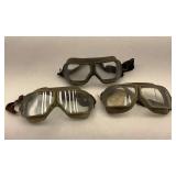 WWII era military aviation goggles