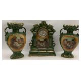 Rogers 74/LD Vases and German-Made Clock