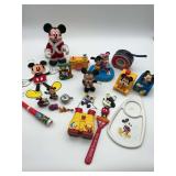 Disney Collectibles Lot - Mickey Mouse, Donald Duck, Pluto, and More