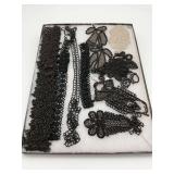 Collection of Beaded Dress Front Decorative Pieces