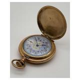 American Waltham Hunter Case Pocket Watch 1886